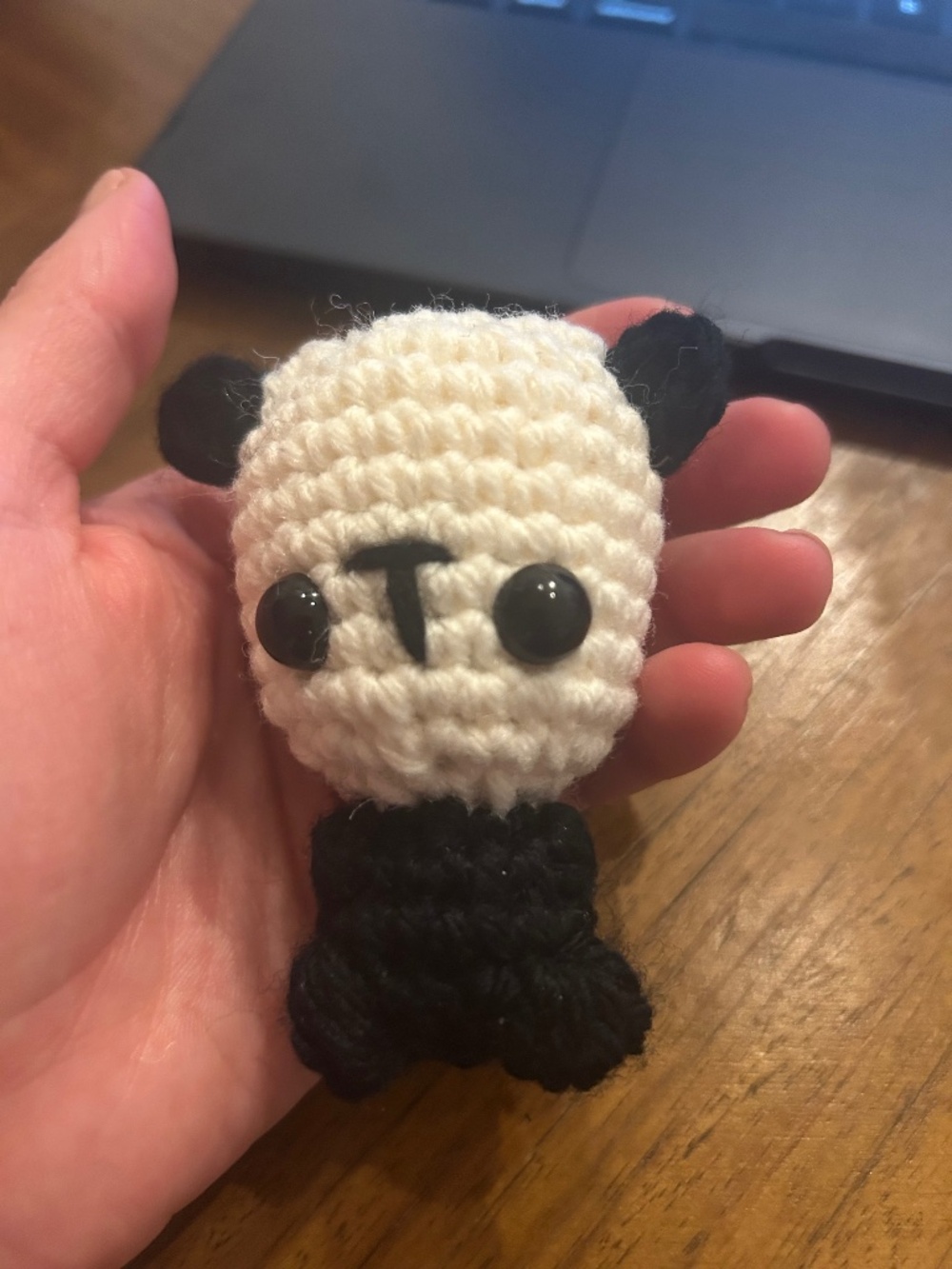 crochet Panda bear - Handmade by me
